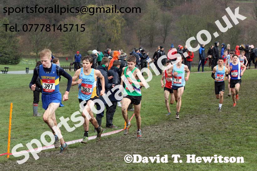 Intermediate boys 2019 New Balance English Schools Cross Country Champs, Temple Newsam, Leeds. Photo:  David T. Hewitson/Sports for All Pics